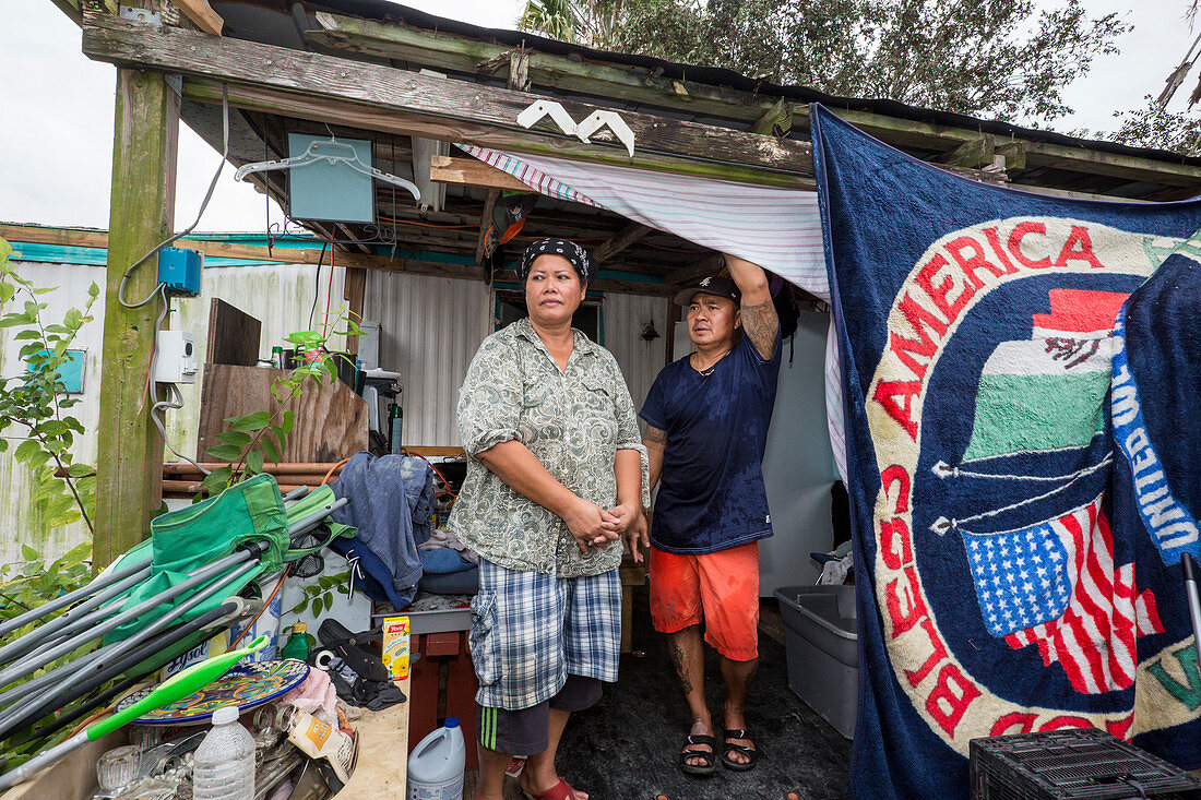 Effects of Hurricane Harvey on Cambodian community, USA