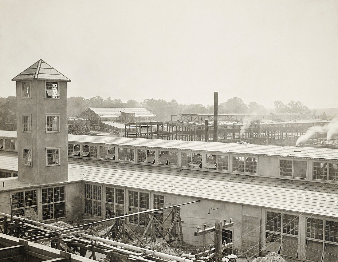 Chlorine gas factory, Edgewood Arsenal, First World War