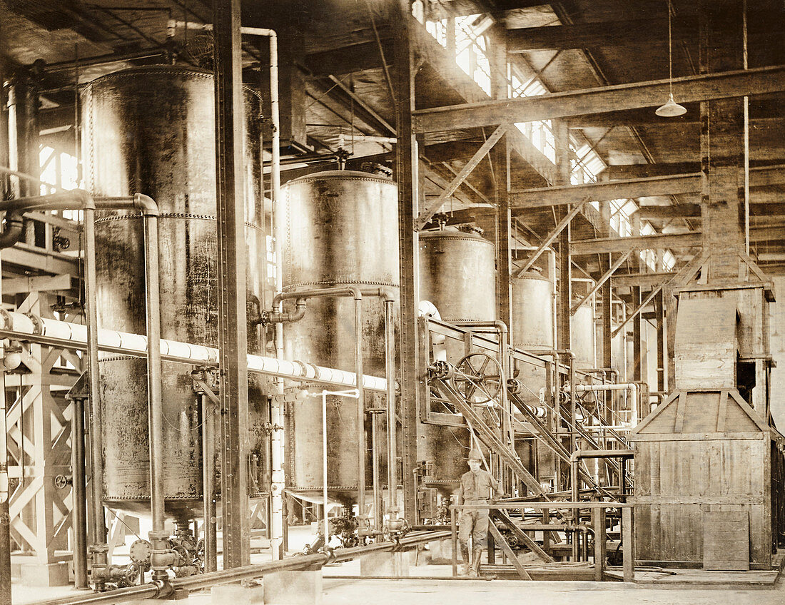 Chloropicrin gas factory, Edgewood Arsenal, First World War
