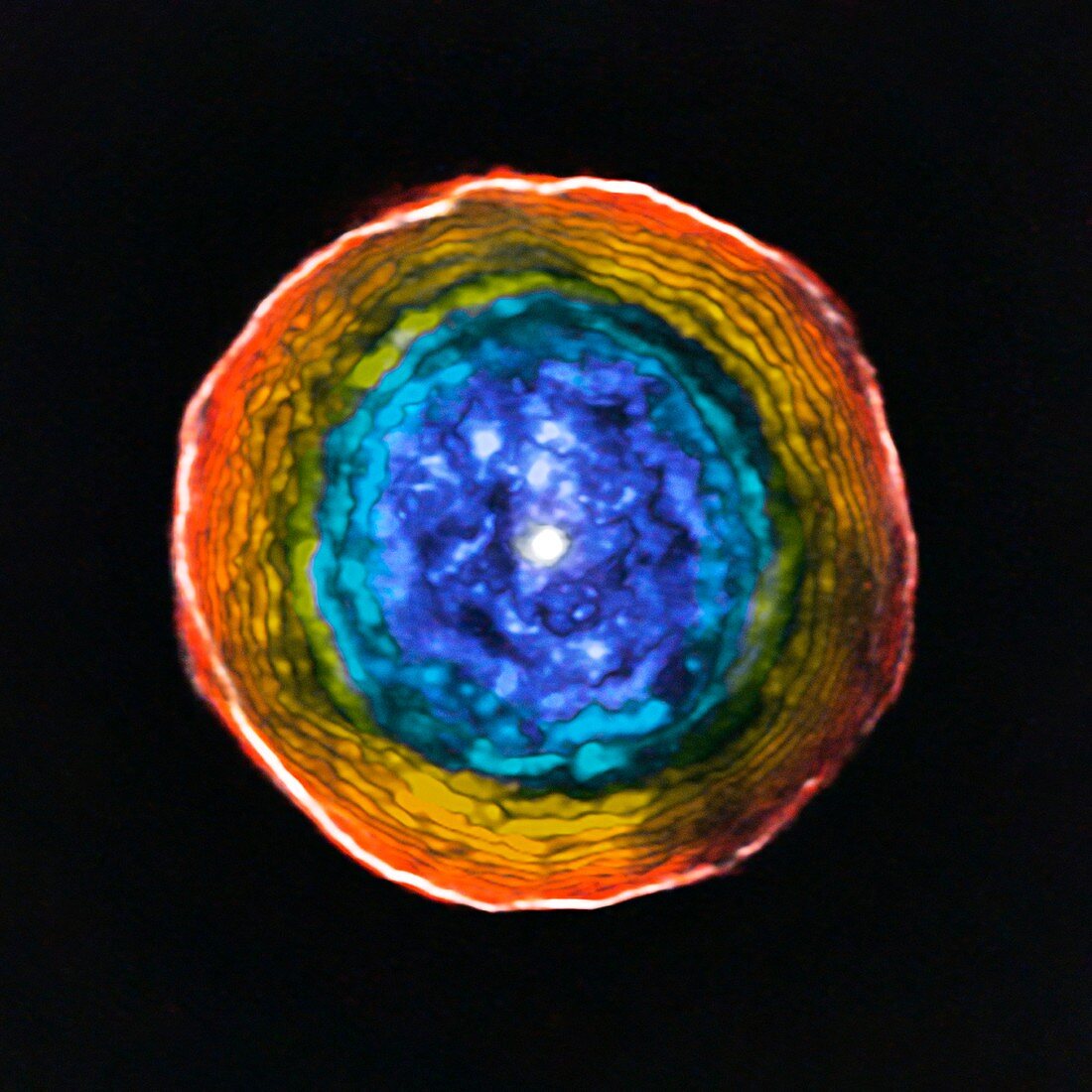 U Antliae star, ALMA image
