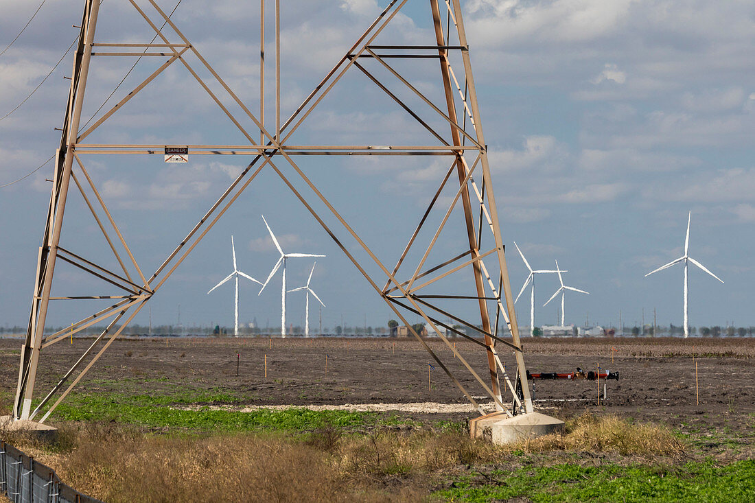 Papalote Creek Wind Farm, Texas, USA