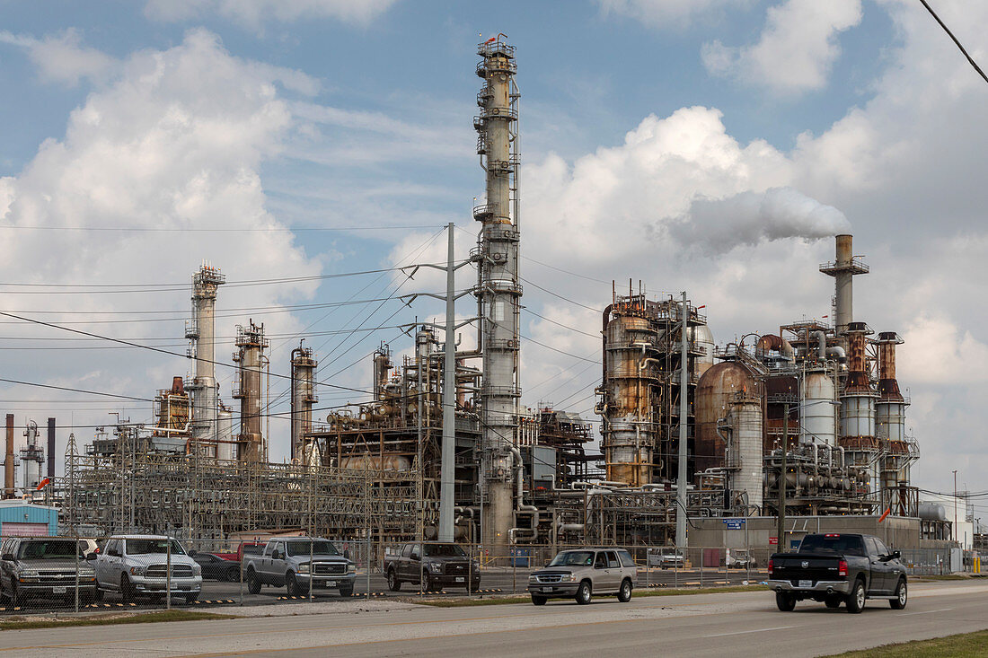 LyondellBasell oil refinery, Houston, USA