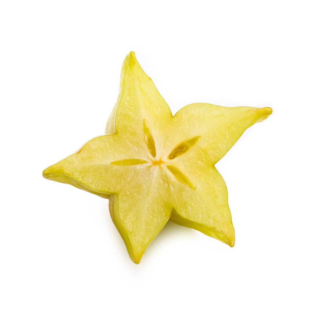 Half a starfruit