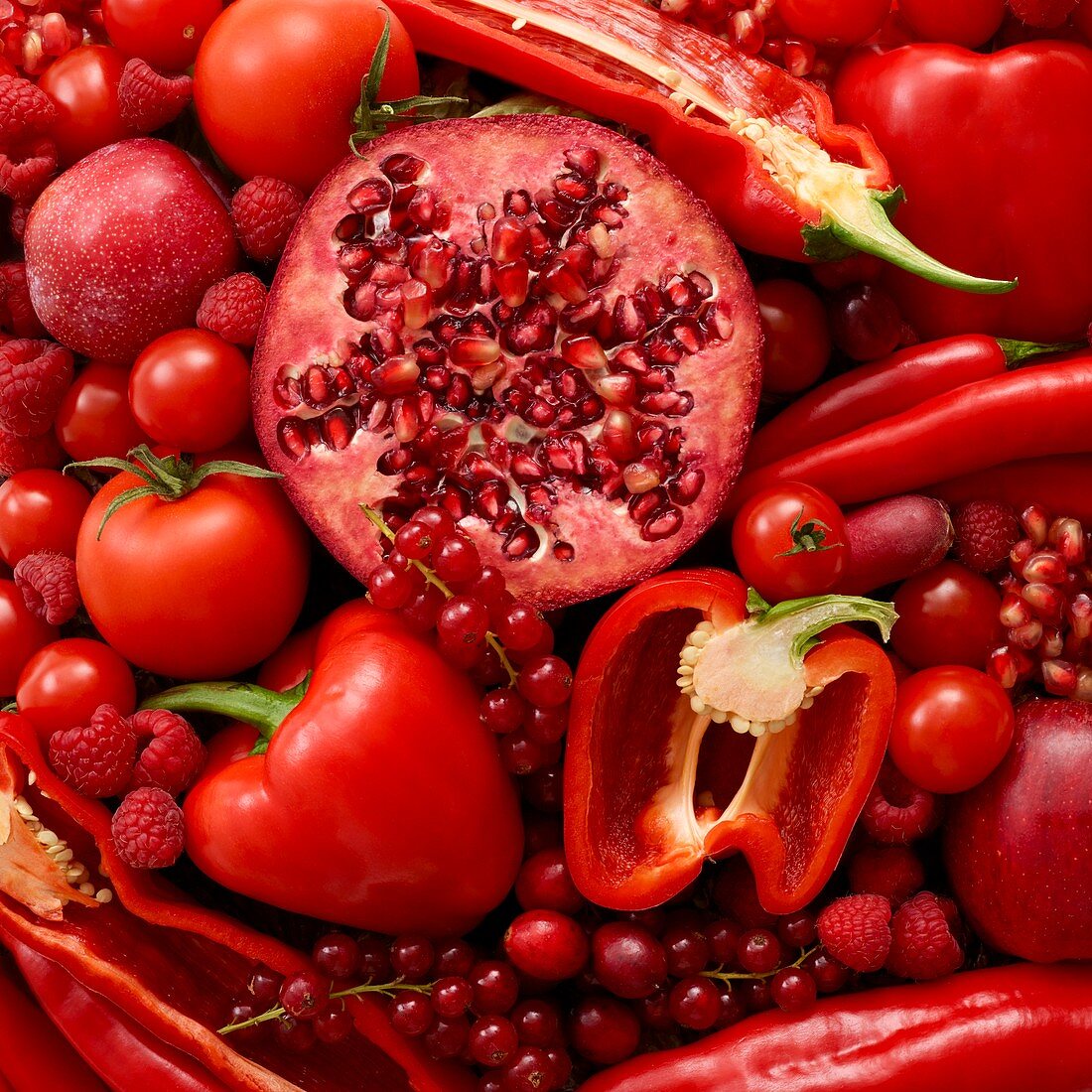 Fresh red produce