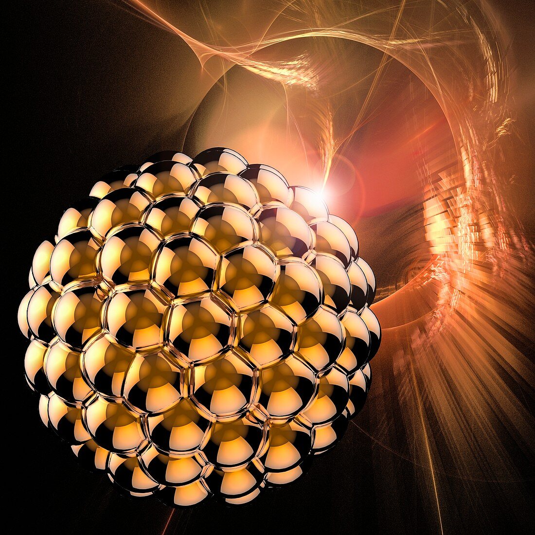 Nanoparticle, illustration