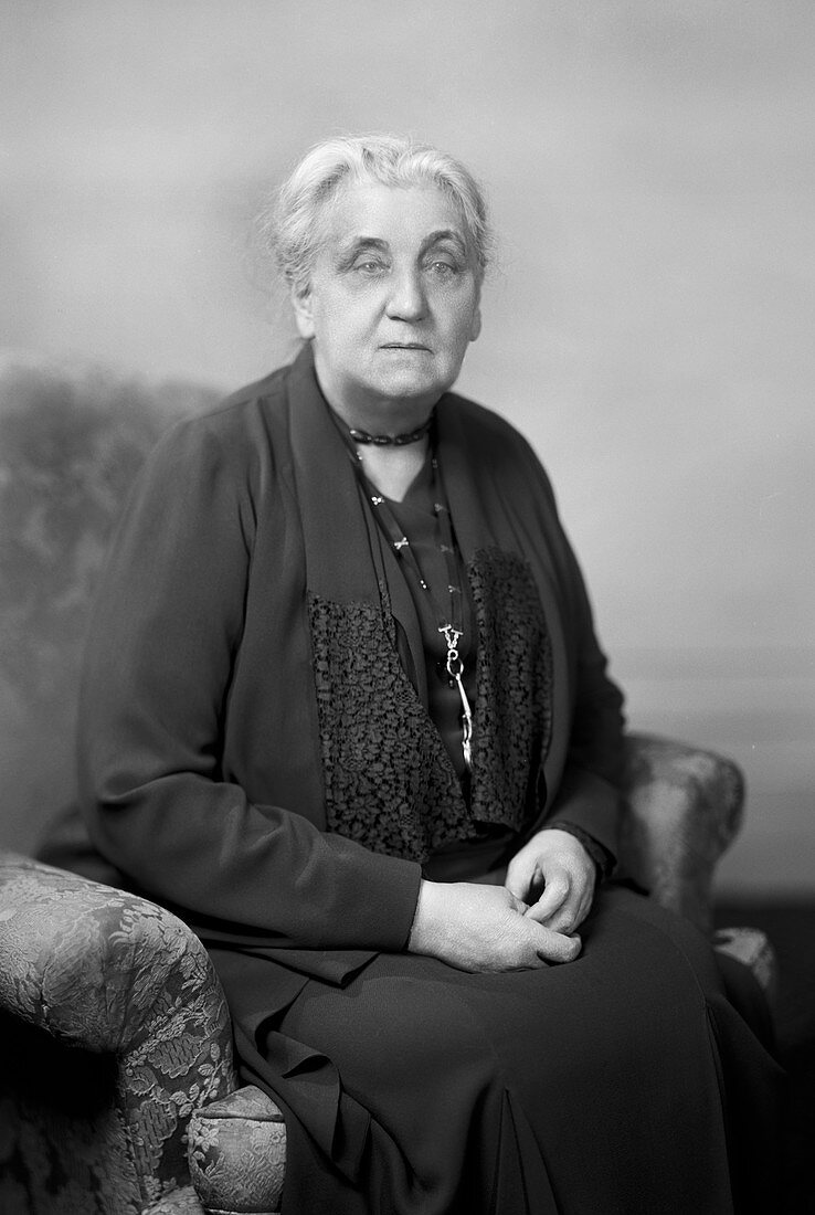 Jane Addams, US social worker and activist