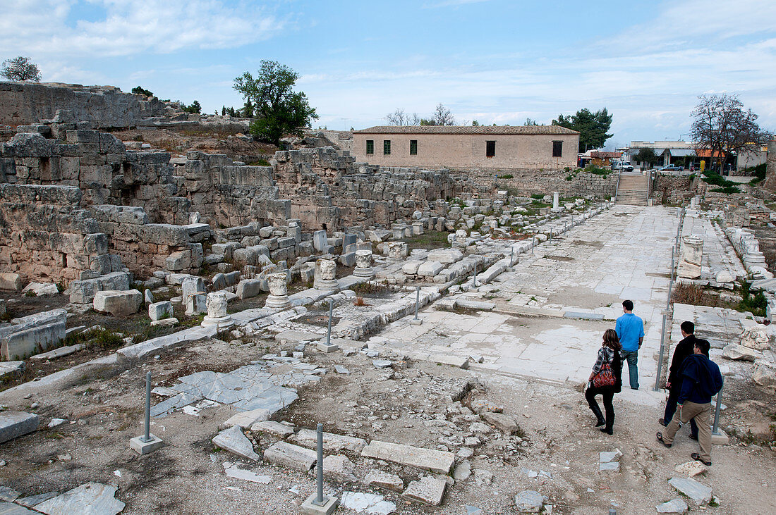 Ruins of Corinth, Greece