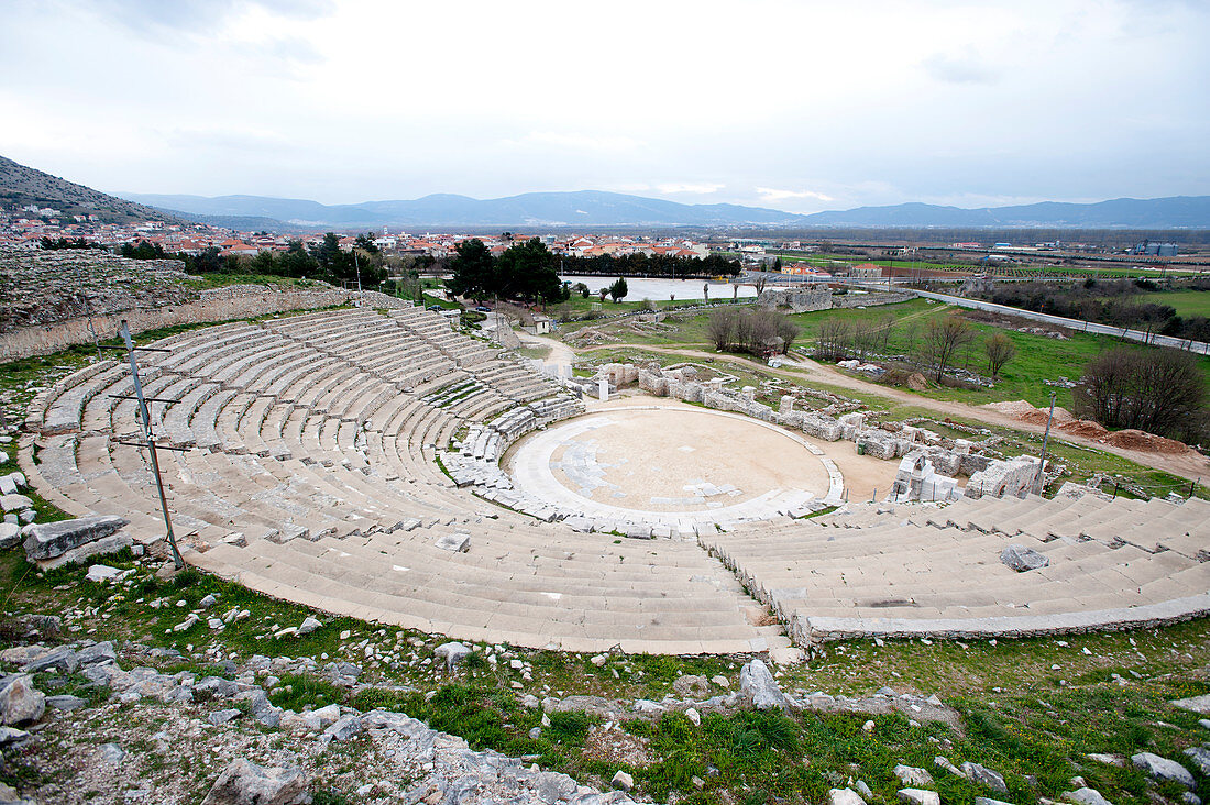 Amphitheatre in Philippi, Greece