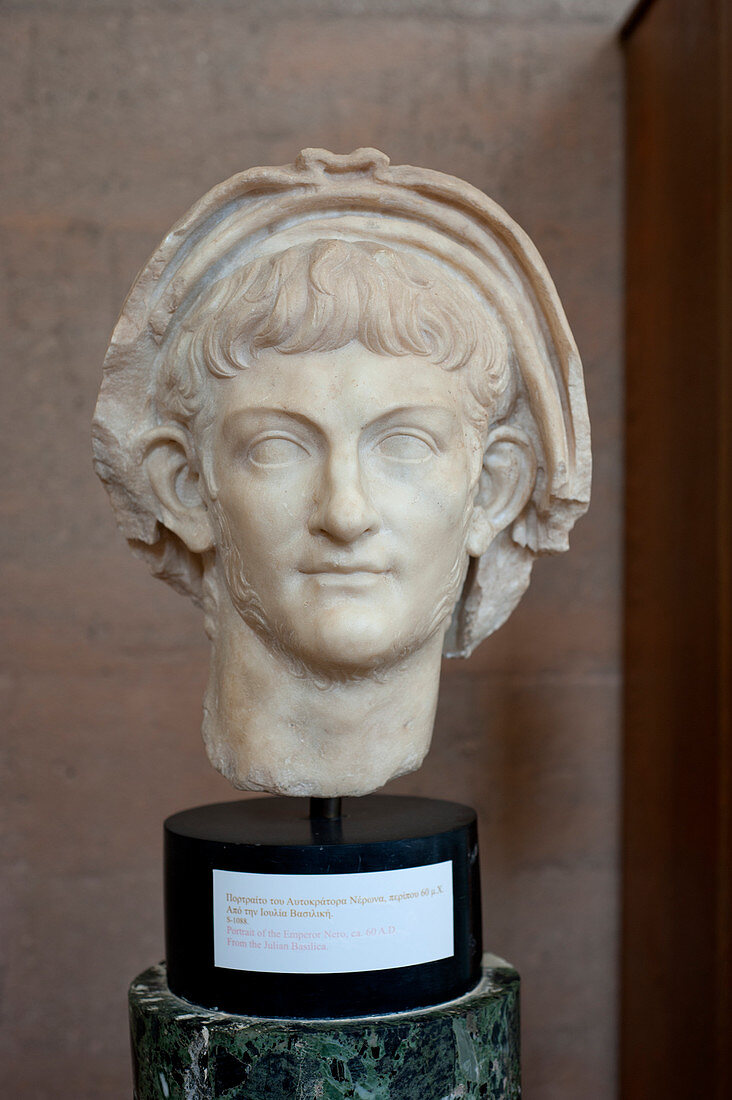 Bust of the Roman emperor Nero