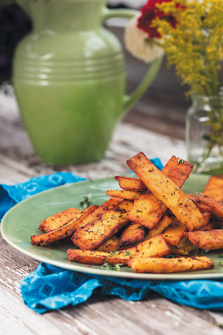 Polenta-Chips