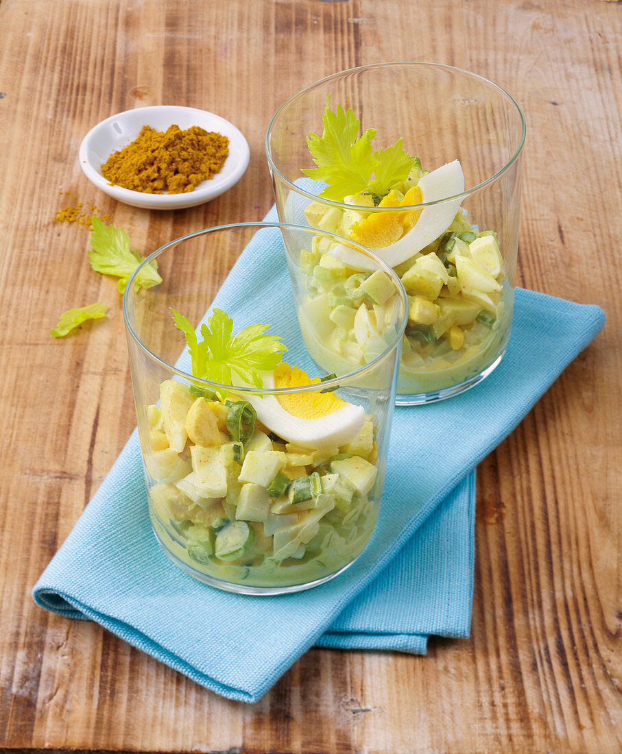 Egg salad with celery