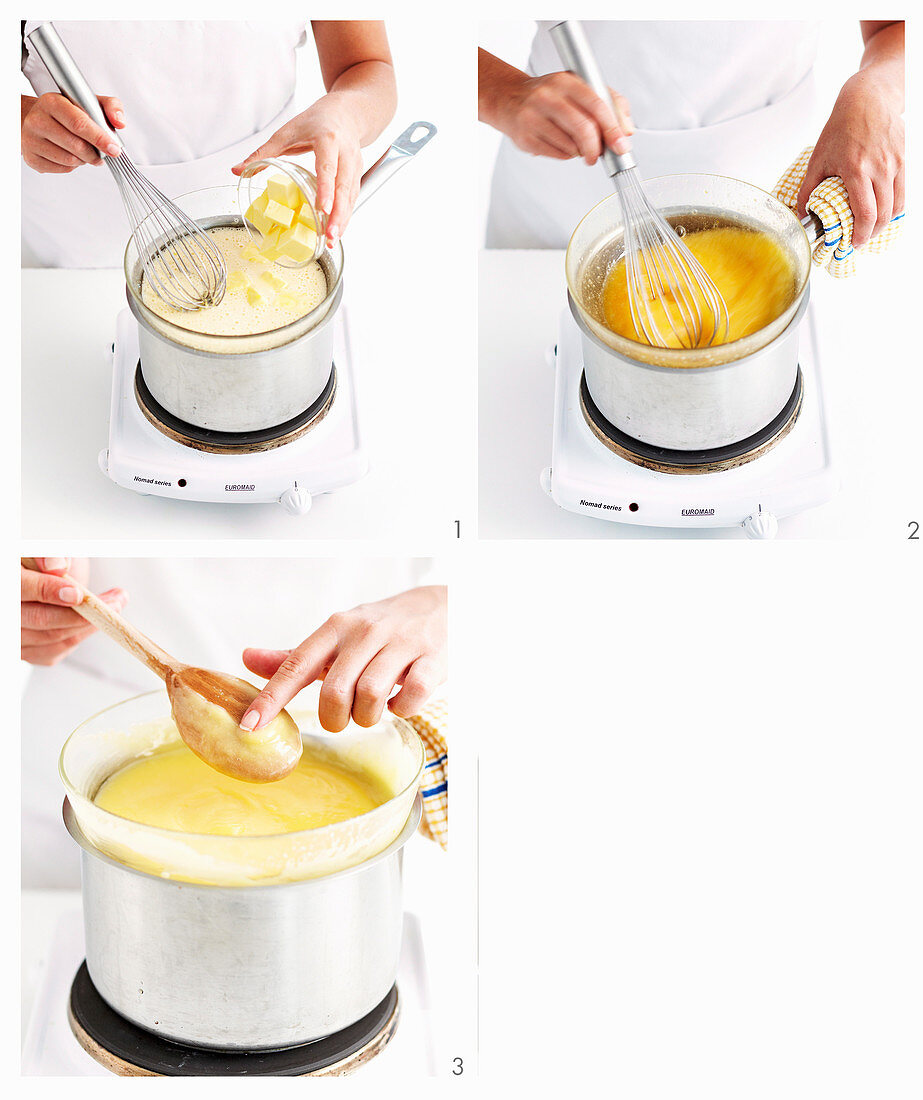 Preparing Lemon Curd