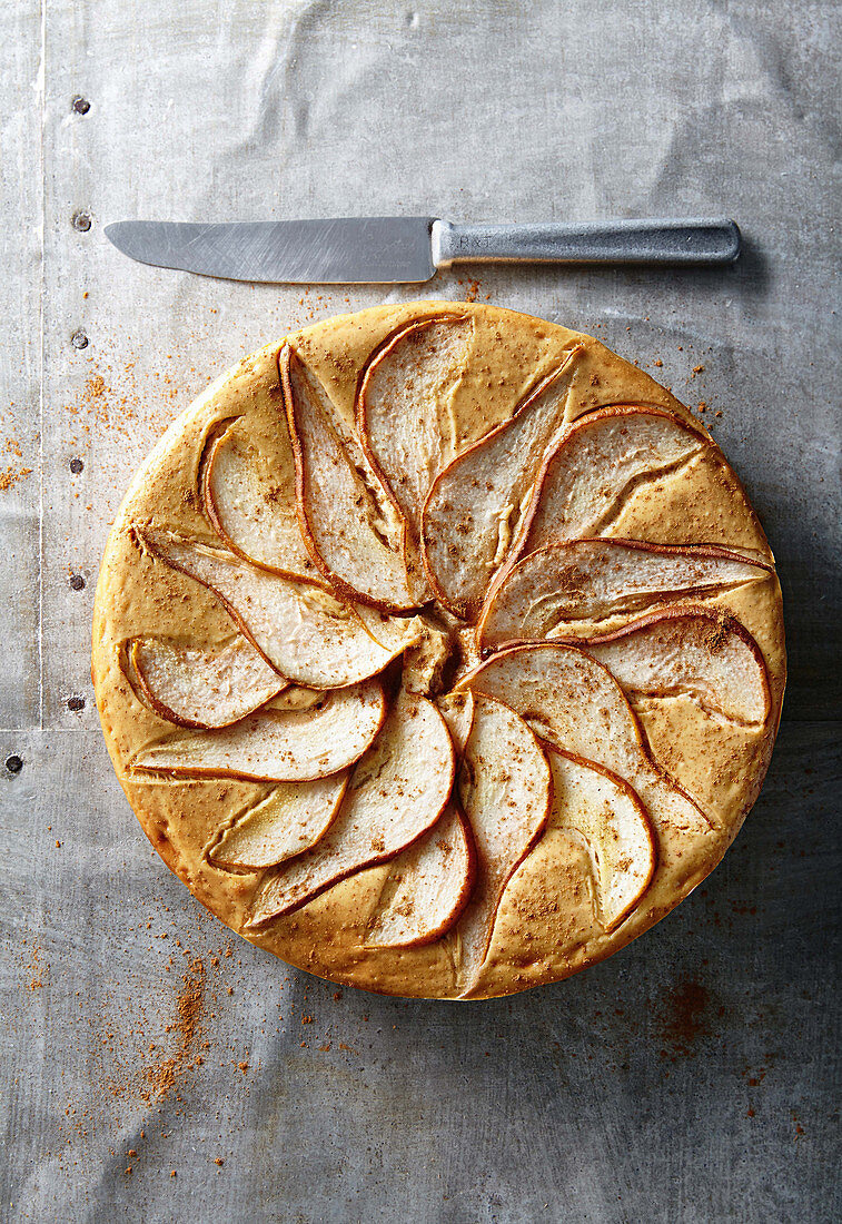 Ricotta-Birnen Torte (glutenfrei)