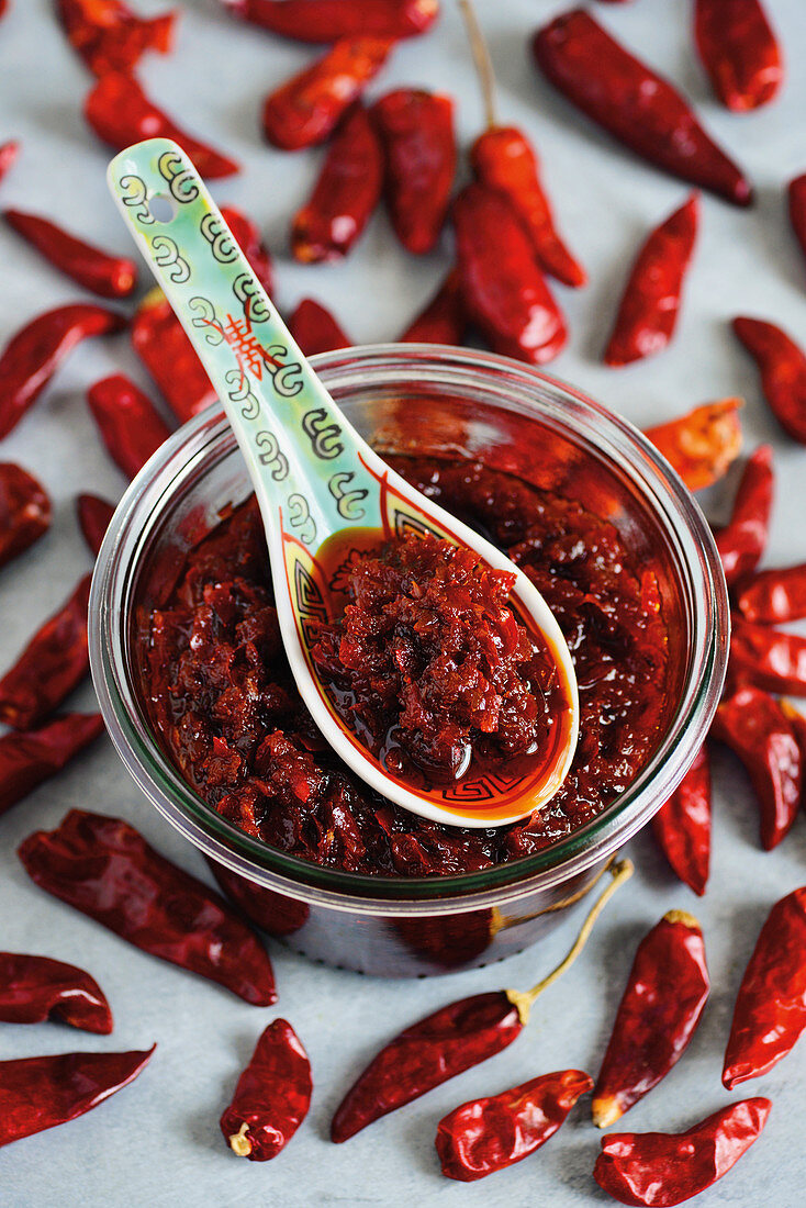 Sambal Tumis Belachan – fiery chilli sauce (Singapore)