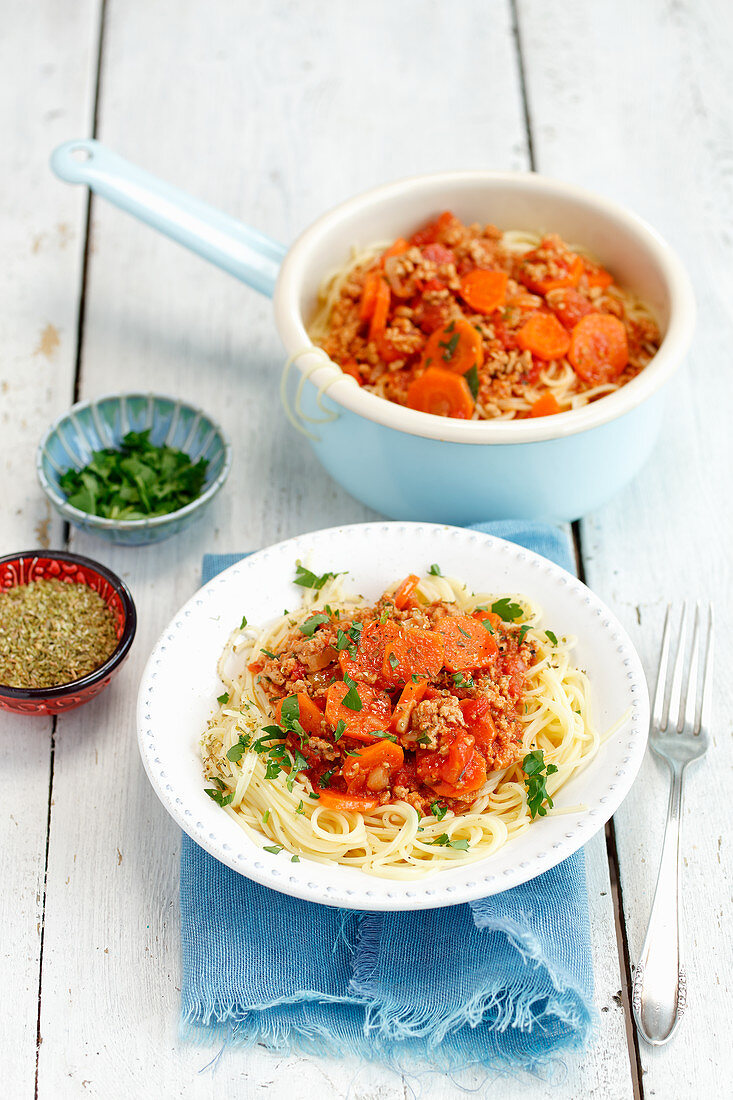 Spaghetti bolognese