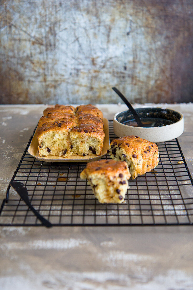Chocolate chips scones