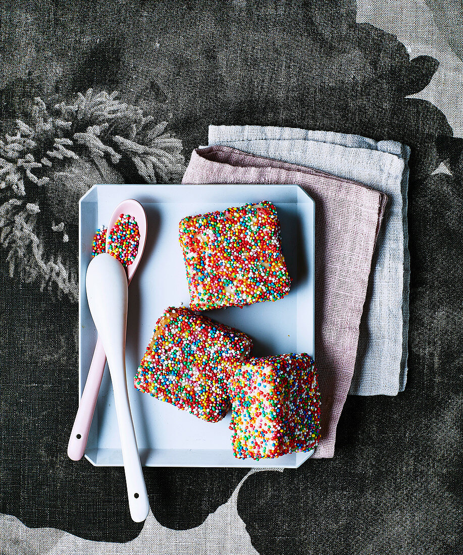 Glamingtons Fairy Bread