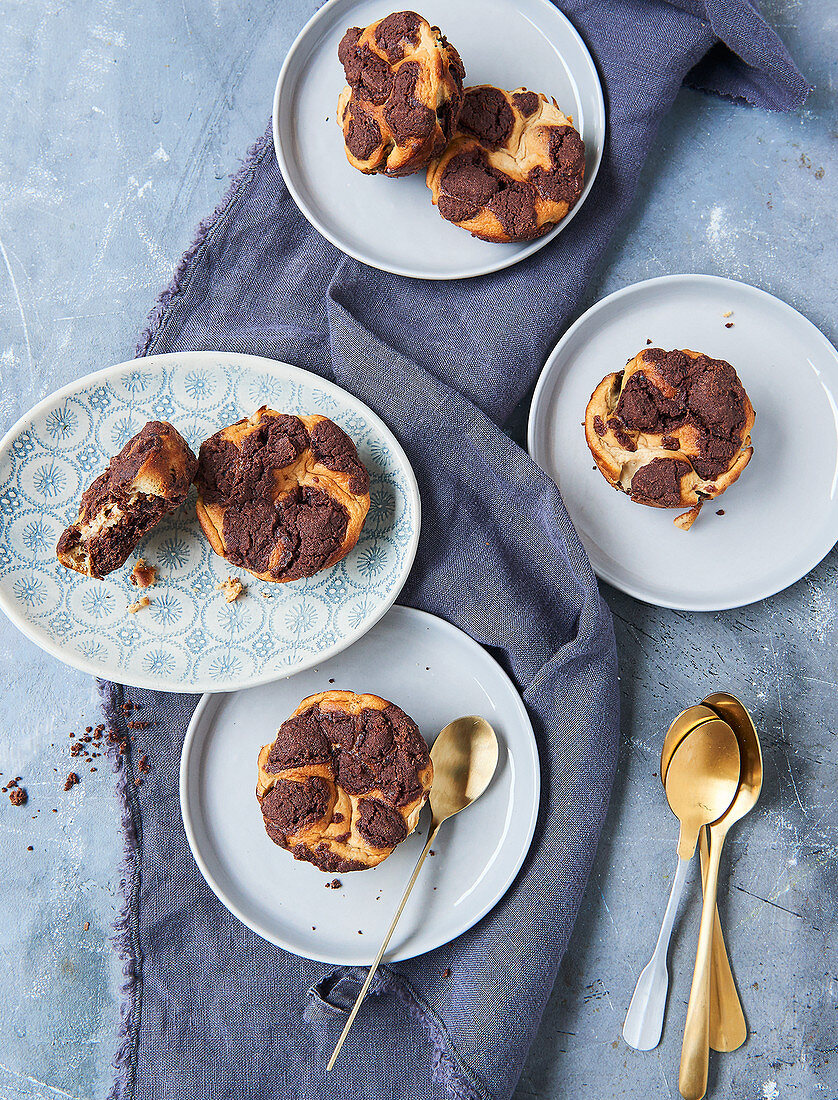 Zuckerfreie Zupfkuchen-Muffins