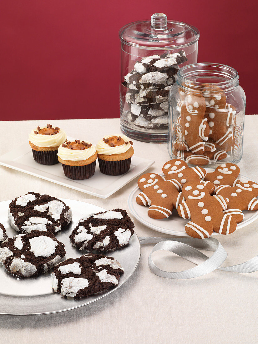 Cupcakes und Cookies (weihnachtlich)