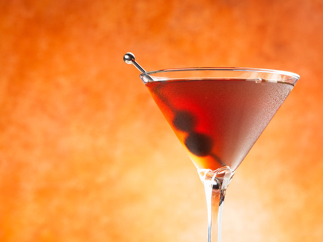 A Manhattan cocktail