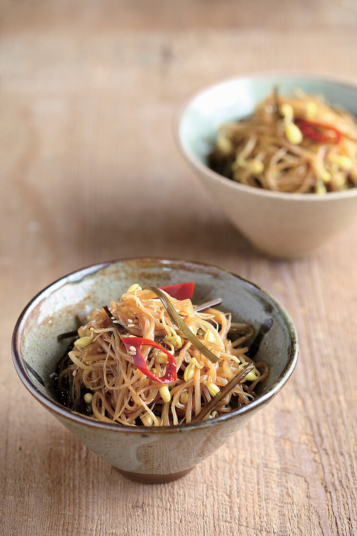 Jangajji (Korean pickled sprouts)