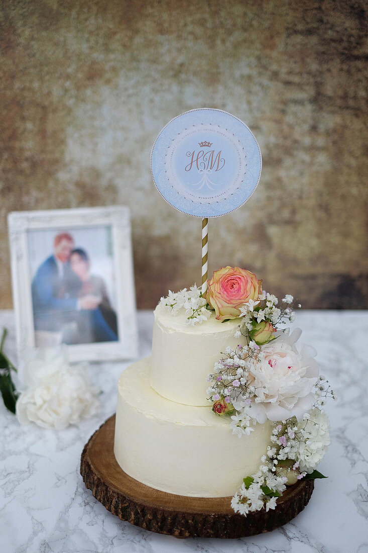 A wedding cake for the 2018 Royal Wedding