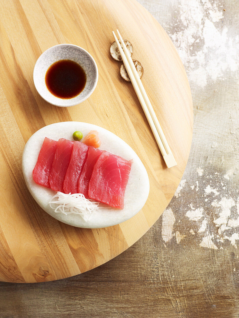 Tuna sashimi