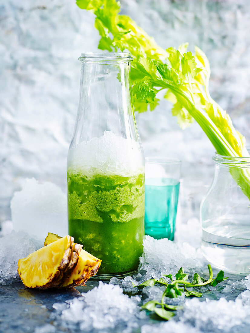 Watercress and Pineapple Smoothie