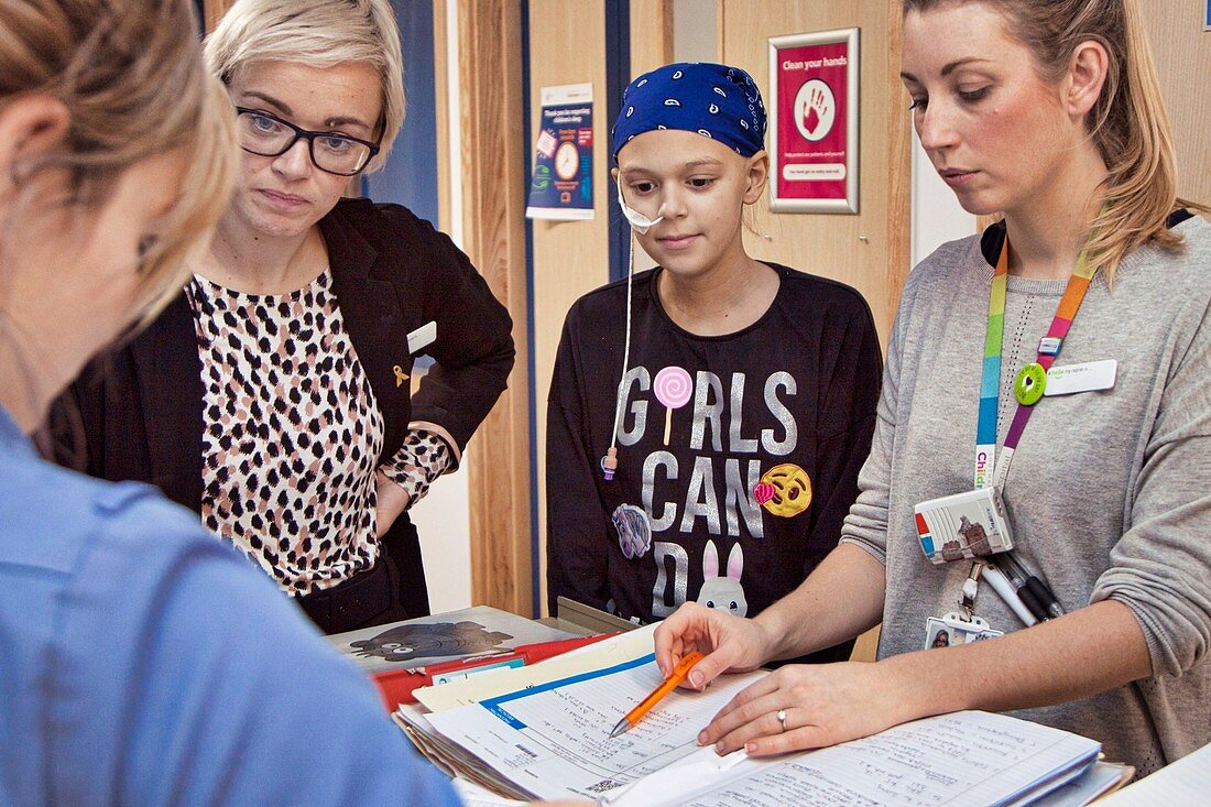 Paediatric cancer ward