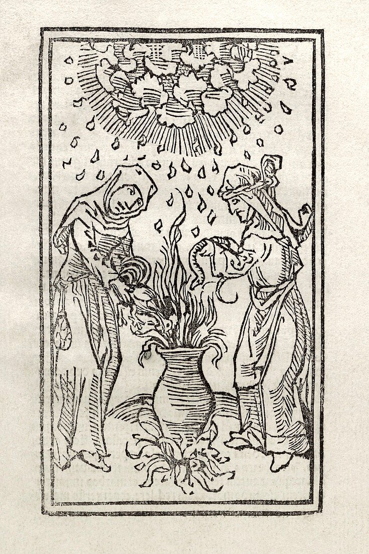 Witchcraft treatise, 15th century