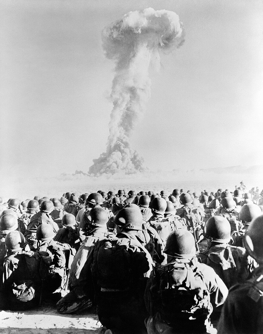 Operation Buster-Jangle atom bomb test, 1951