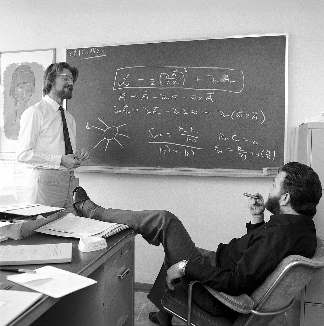 Bell and Veltman at CERN, 1973