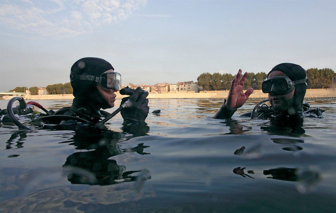 Underwater archaeology, Arles, France