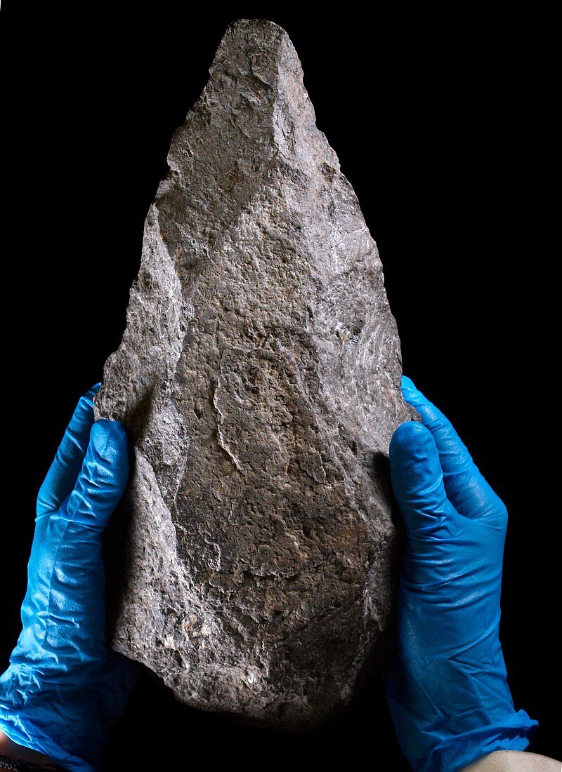 Olduvai biface stone tool