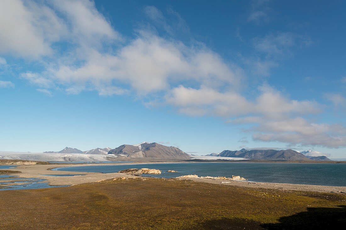 Glacial landscape, Eidenbrukt, Svalbard
