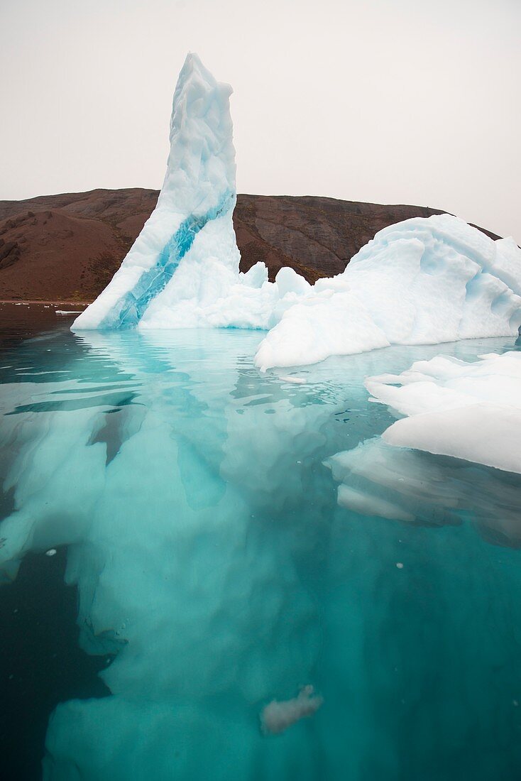 Iceberg in Rode Fjord, Greenland