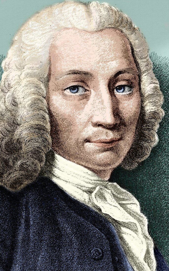 Portrait of Anders Celsius, Swedish astronomer