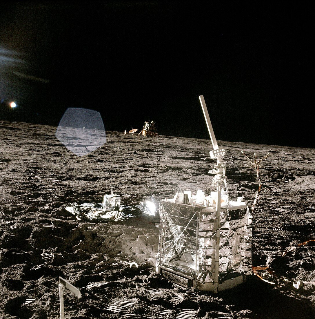 Apollo 12 lunar experiments, 1969