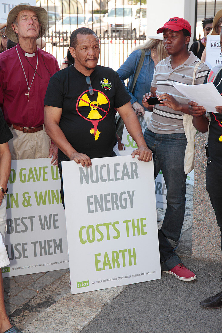 Anti-nuclear power protest, South Africa