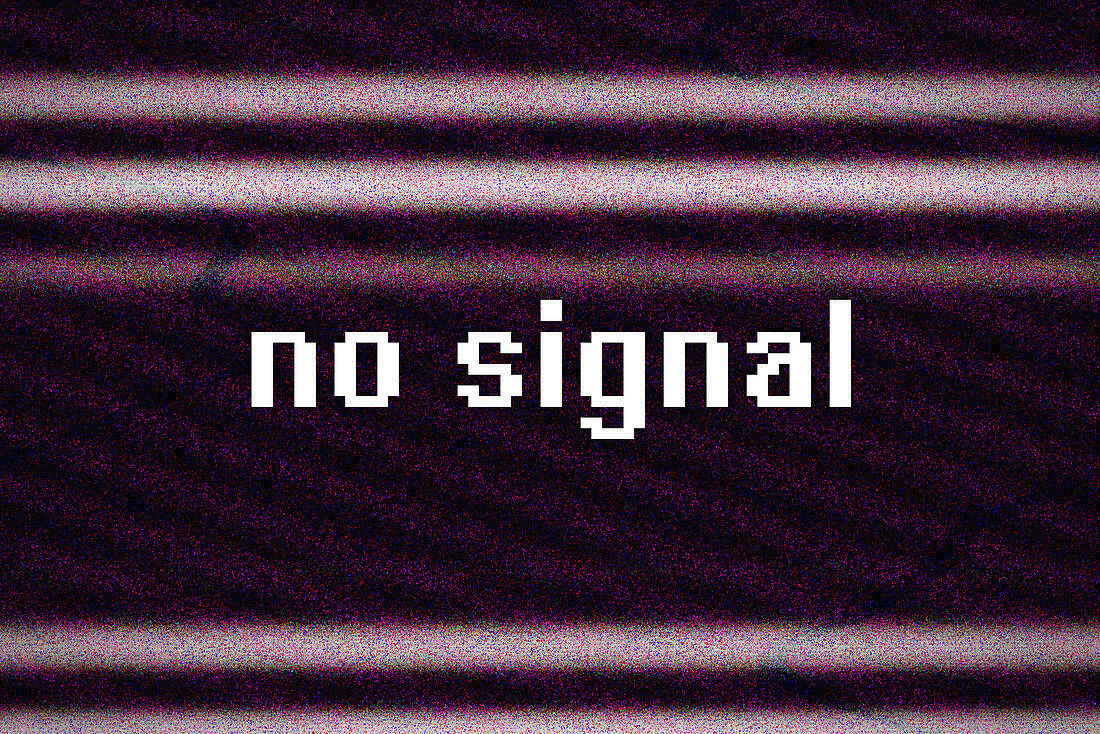 No signal message