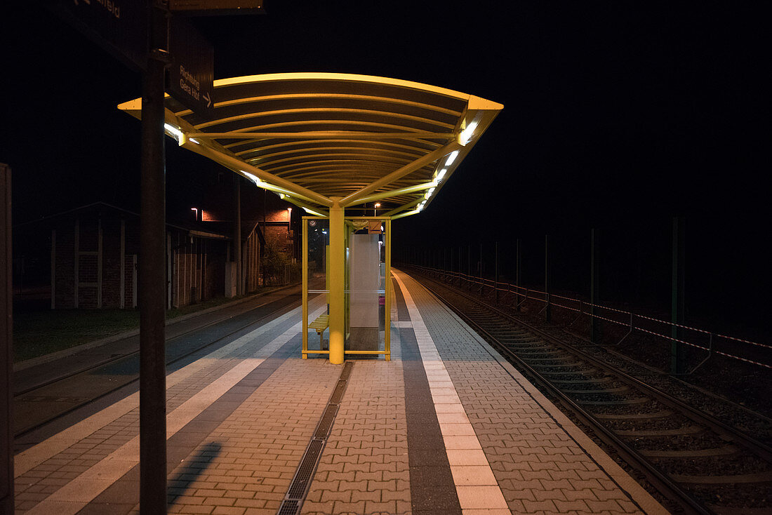 Railway station, Gera, Germany