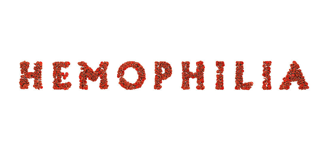 Hemophilia, conceptual illustration