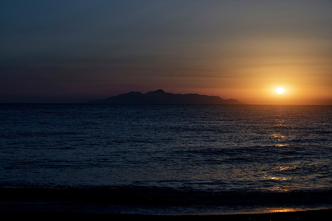 Sunrise over the sea