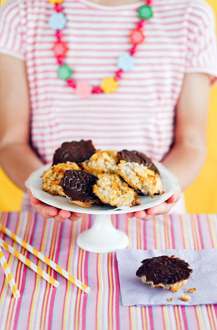 Orange and Ginger Florentines