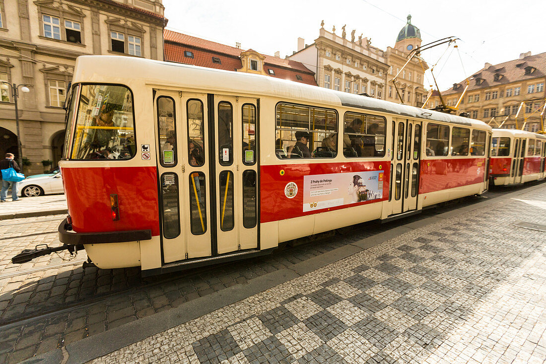 Tram, Prague, Czech Republic