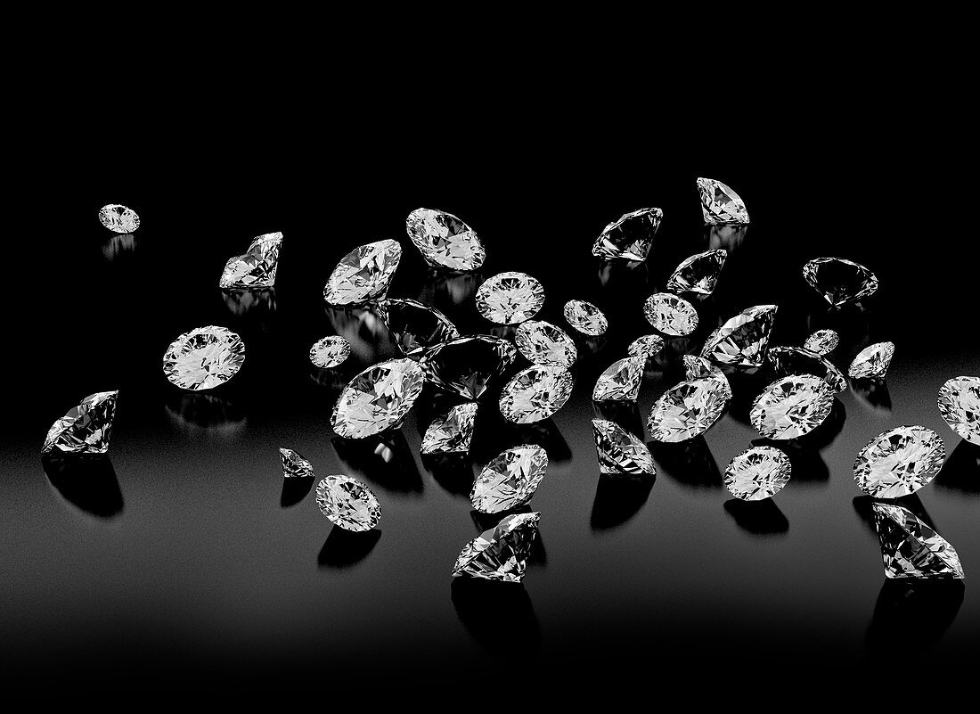 Diamonds, illustration