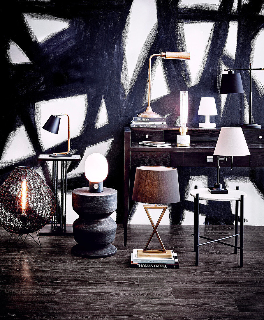 Different table lamps