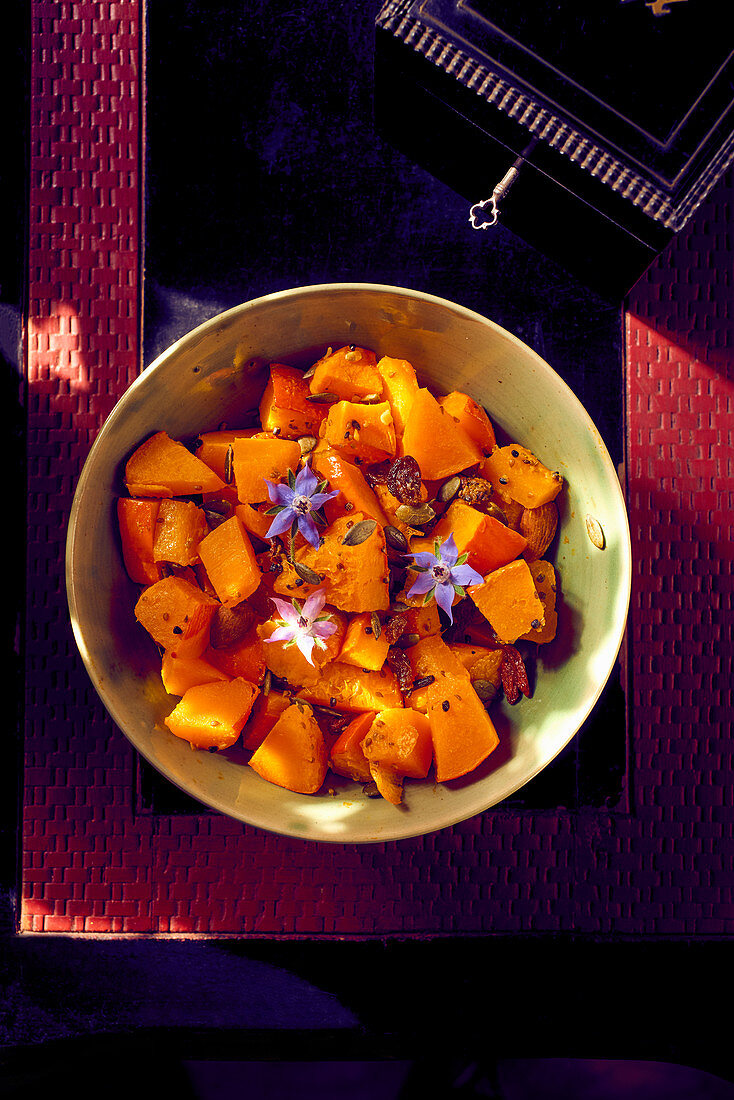 Pumpkin with spices