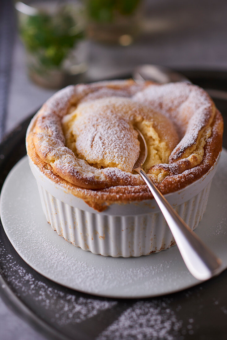 Souffle mit Chartreuse