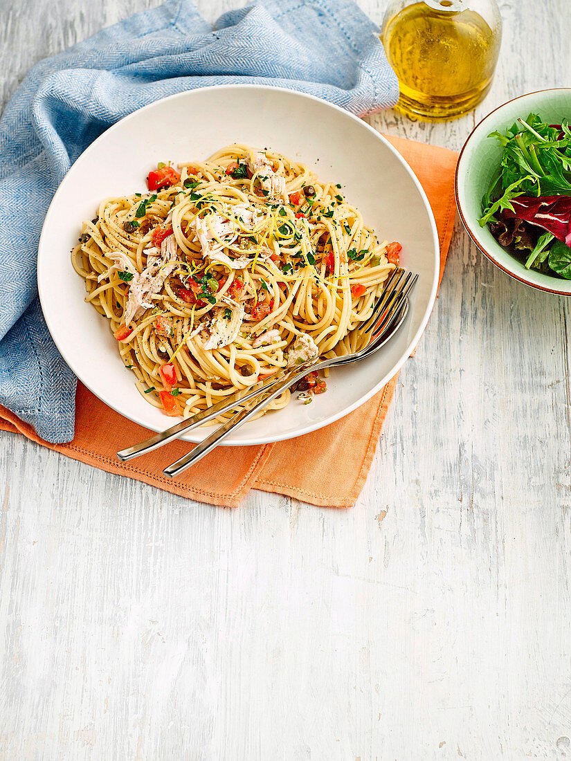 Tomato and Chicken Pasta